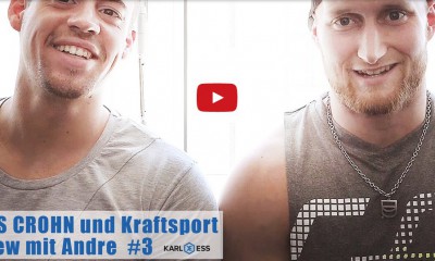 Morbus Crohn und Kraftsport Interview Teil 3